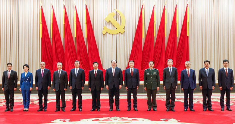 新一屆寧波市委領導班子選舉產生