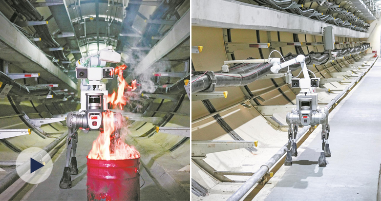 電纜隧道有了“智能守護隊”